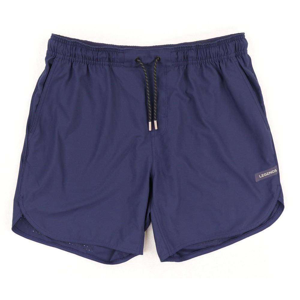Legends Luka 7" Shorts Mens Large Blue Running Athletic Gym Quick Dry Unlined
